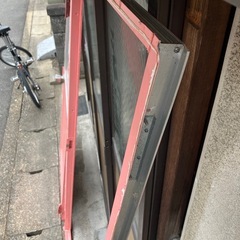 ドア　アルミ製　鍵付きの画像