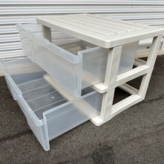 2段引出し収納ケースの画像