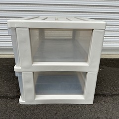 2段引出し収納ケースの画像