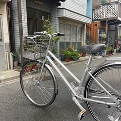 丸石27インチオートライト内装3段変速付きの画像