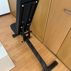 可変式ダンベル（フレックスベル）とワークベンチのセットの画像