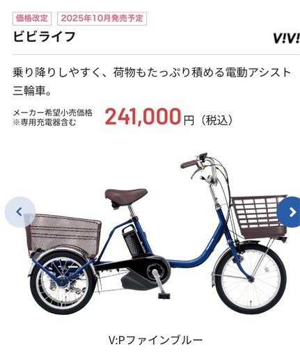 パナソニック電動アシスト三輪車 (Kinjo Yoko) 美栄橋の電動アシスト