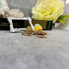 【新品未使用】指先に幸せのおまじない ふんわりカップケーキ リング サイズ調整可能 フリー ミニチュアスイーツ お菓子の画像