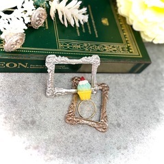 【新品未使用】指先に幸せのおまじない ふんわりカップケーキ リング サイズ調整可能 フリー ミニチュアスイーツ お菓子の画像