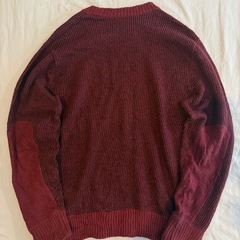 Patagonia オフカントリークルーネック セーター XL相当 ワインレッドの画像
