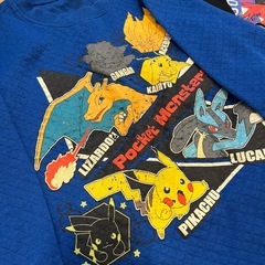 値下・130㎝　ポケットモンスター　ポケモン　長袖長ズボン　パジャマの画像