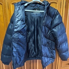 新品タグ付　大きいサイズ　袖脱着ベスト可　中綿ダウンジャケット　2XLの画像