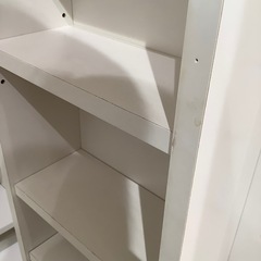 【トレファク神戸南店】ブックシェルフ ホワイト です‼︎【取りに来られる方限定】の画像