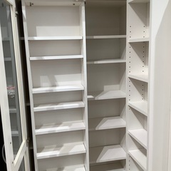 【トレファク神戸南店】ブックシェルフ ホワイト です‼︎【取りに来られる方限定】の画像