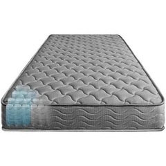 マットレス シングル 厚み22cm ポケットコイルマットレス エッジサポート 硬め コイルマットレス ベッドマットレス スプリングマットの画像