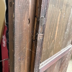 店舗で使用していた木製扉（子デザイン） ／古材風／直接引き取り限定の画像