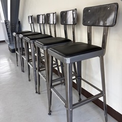 ダルトン　ハイチェア　5脚まとめ売りの画像