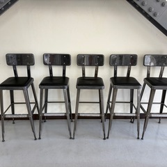 ダルトン　ハイチェア　5脚まとめ売りの画像