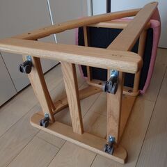 濱本工芸　学習椅子（ストップキャスター付）の画像