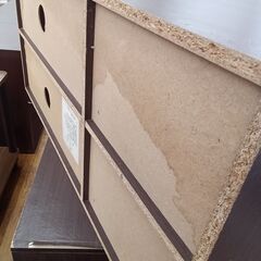 ★リユースのサカイ水戸店★  TV台 ダークブラウン H33×D30×W90 クリーニング済み MT6751の画像