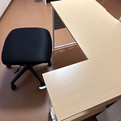 机と椅子セット，椅子高さ調整可能の画像