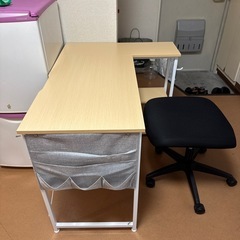 机と椅子セット，椅子高さ調整可能の画像