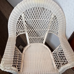 アジアン🏝️ハワイアン風のお洒落な1人チェアの画像