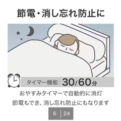 ニトリLEDライトの画像