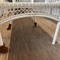 アジアン🏝️ハワイアン風のお洒落な1人チェアの画像