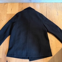 Pコート 黒 BACK　NUMBER    上着の画像