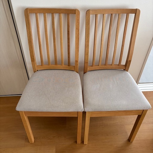 IKEA エーケダーレン 2脚セットダイニングチェア (まっちゃん) 和泉