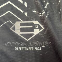 FOOT CROWN フットサルシャツ XL ブラック  半袖	 S_390の画像