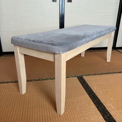 中古　美品⭐︎ダイニング椅子　ベンチ椅子の画像