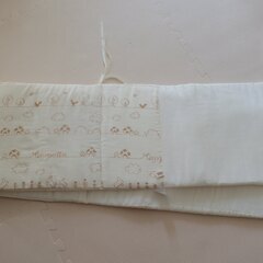 ベビーベッド用 サイドガード（オーガニックコットン）の画像