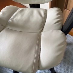 ニトリ　ワークチェア　ベージュの画像