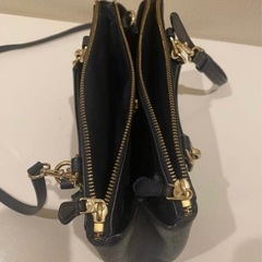 coach レザー 2way ショルダーバックの画像
