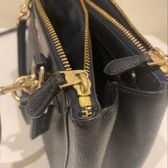 coach レザー 2way ショルダーバックの画像
