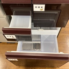 SHARP 5ドア冷蔵庫　502L 2018年製　SJ-WX50E-R の画像