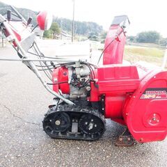ＨＳ８０ホンダ除雪機　HONDA　バッテリー新品　実動富山、石川、金沢の画像