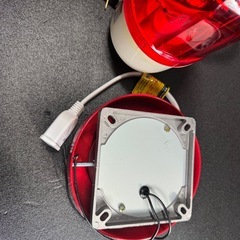 未使用品、防犯用に、‼️ 1.回転灯警告灯2.ALARM BELL」（警報ベル）火災報知ベルの画像