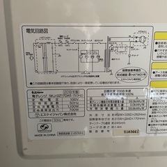 電子レンジ【SK-GZ17DA5】2018年式・タールテーブルの画像