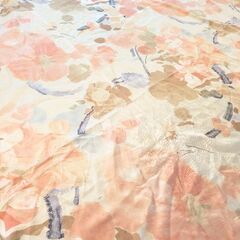 美品✨️花柄布地　ベッドカバー、カーテンにの画像