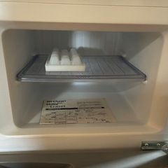 シャープ　ノンフロン冷蔵庫の画像