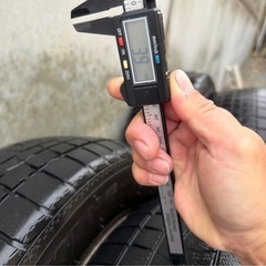 希少❗️レア物❗️ホンダ ストリーム RN5アブソルート 純正アルミホイール＋スタッドレスタイヤの画像