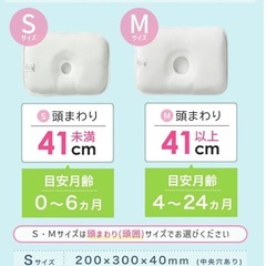 【受渡決定】絶壁予防　ジオピロー　ベビー枕　新品未開封カバー付　定価7,480円の画像