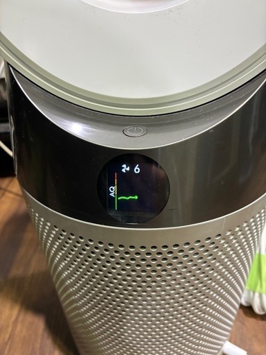 【バナナ苫小牧】動作確認品  dyson/ダイソン  扇風機 TP04 2019年製 ホワイト リモコン付き 美品