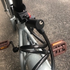 折りたたみ自転車の画像