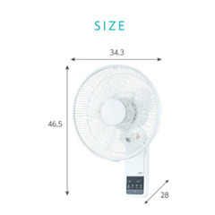 【壁掛け】扇風機の画像