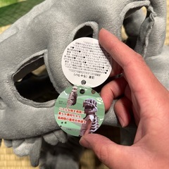 恐竜の骨格着ぐるみの画像