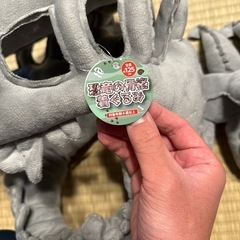 恐竜の骨格着ぐるみの画像