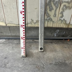 測量用のスタッフの画像