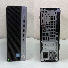 Windows11 第8世代CPU搭載 液晶フルセット ★ HP ProDesk 600 G4 SFF Core i3-8100(3.6G/4コア) メモリ8GB SSD256GB DVD-RW Type-C VGA/DPの画像