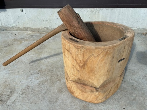 臼餅つきセット (凸君) 逢隈の調理器具《その他》の中古あげます・譲り