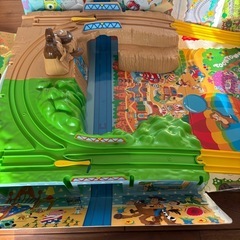 プラレール　立体マップの画像