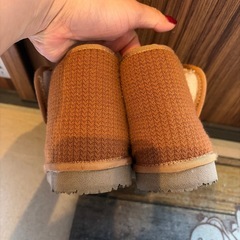 16.0㎝　ブーツ　キッズ　ブラウンの画像